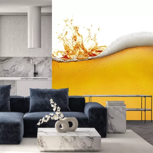 Sticker bierachtergrond