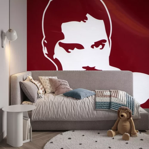 Fotobehang Portret van Freddie Mercury