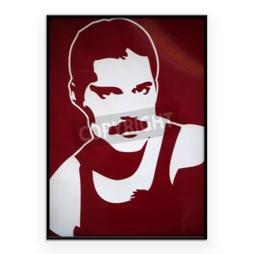 Poster Portret van Freddie Mercury
