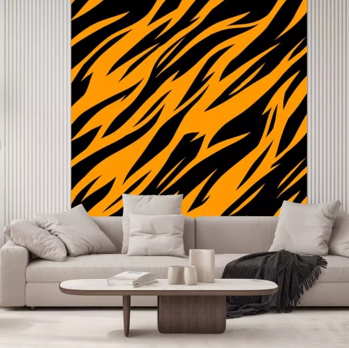 Sticker Tijger patroon