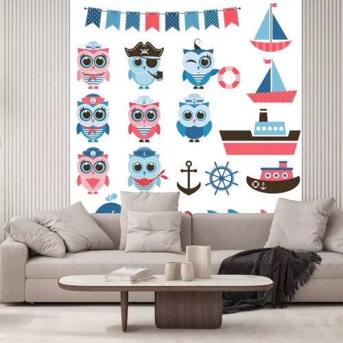 Sticker Zeeuilen voor kinderen