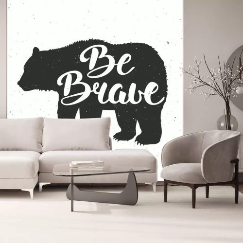 Sticker Vector kaart met de hand getekende unieke typografie design element