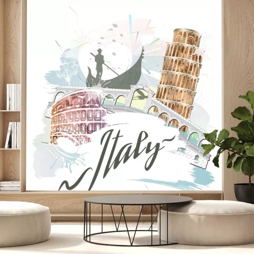 Sticker Bezienswaardigheden van Italië