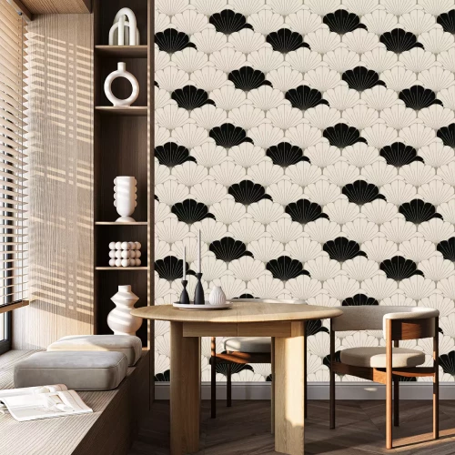 Behang Japans klassiek ornament