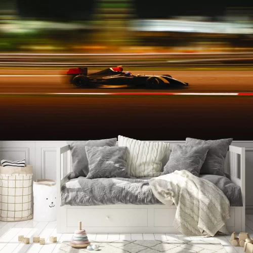 Fotobehang Formule 1 tijdens een race op het circuit