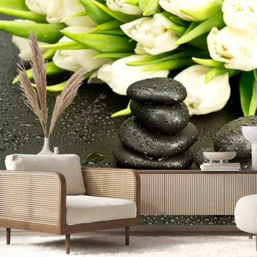 Sticker Kamienie spa