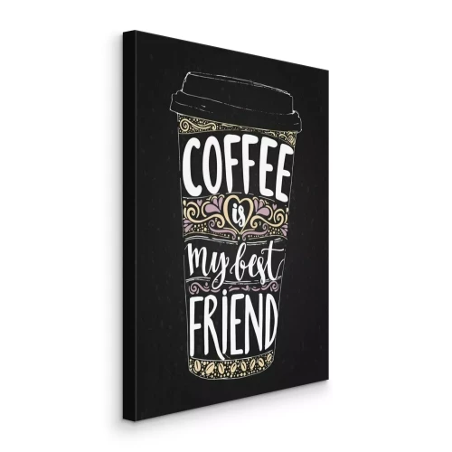 Canvas Retro afhaalkoffiemok