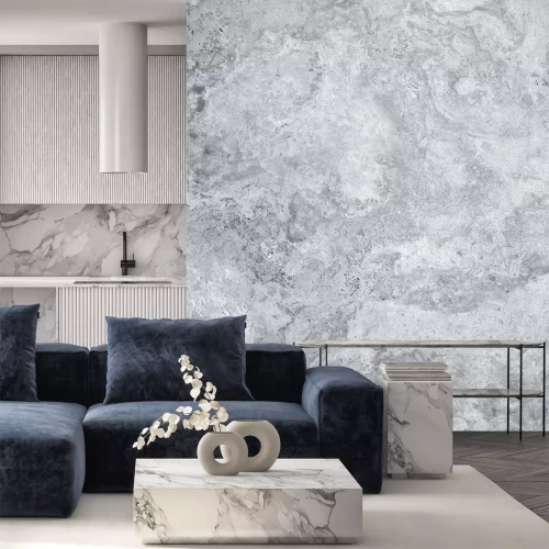 Sticker Steeneffect in grijstinten