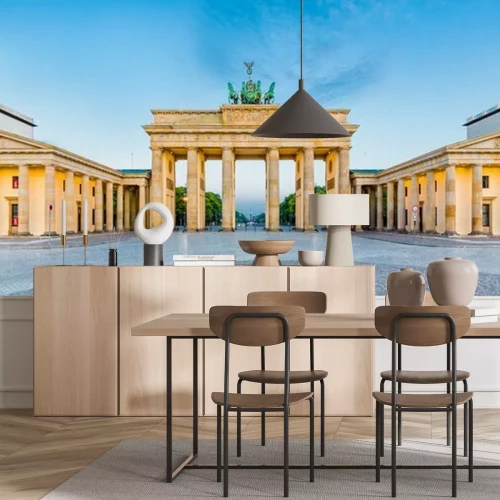 Fotobehang Ruimtelijk landschap van Berlijn