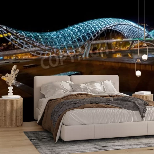 Fotobehang Ruimtelijke architectuur in geometrie