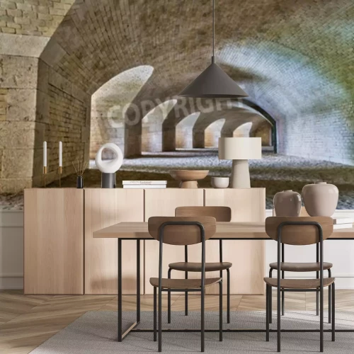 Fotobehang 3D monumentale architectuur