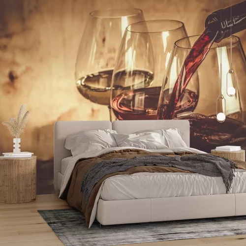 Fotobehang Wijn om te proeven