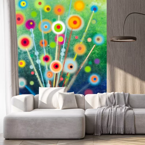 Fotobehang Abstracte bloemen