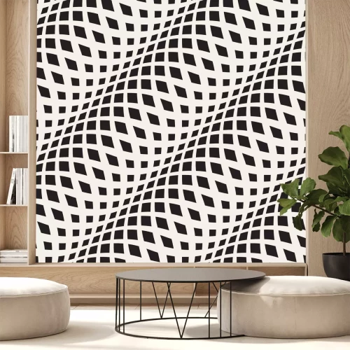 Fotobehang 3D patroon met golf