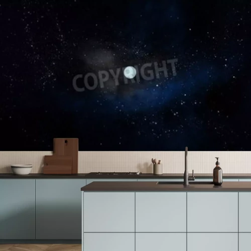 Fotobehang Donkere galaxy