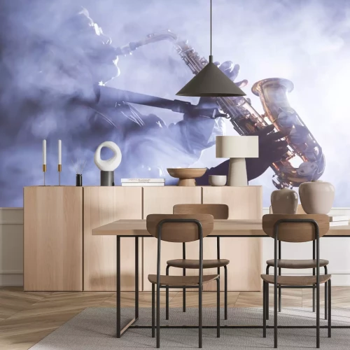 Sticker African American Jazz Musician Blues Club Preformer