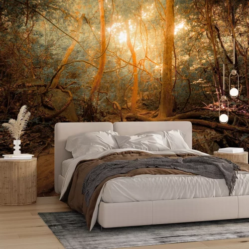 Fotobehang Vintage tropen