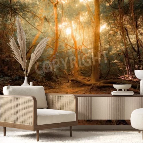 Fotobehang Vintage tropen