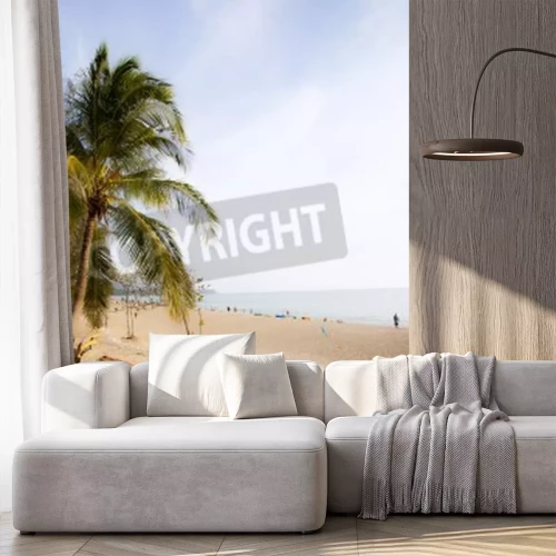 Fotobehang Strand zand en natuur