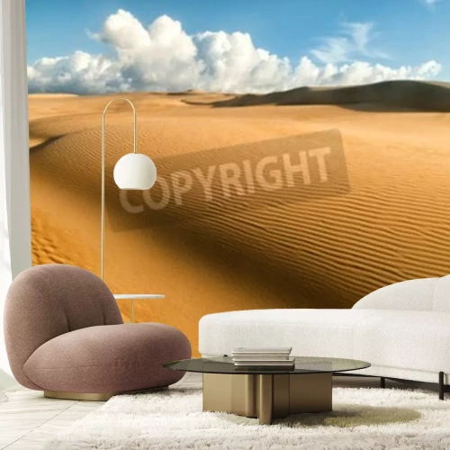 Fotobehang Landschap van de woestijn