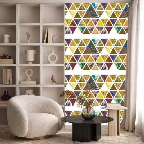 Behang Bright Hawaiiaans patroon