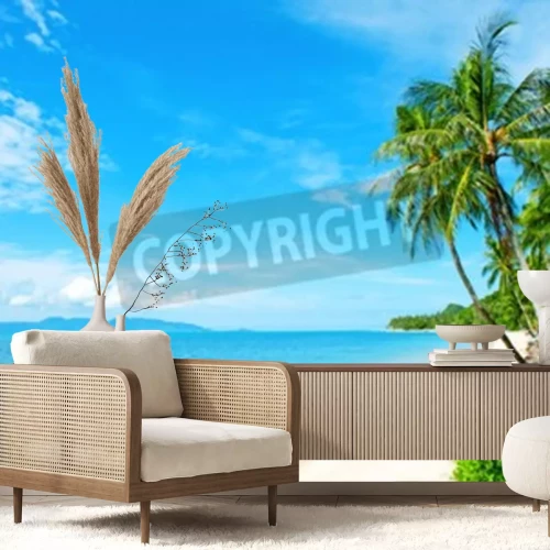 Fotobehang Tropen op een eiland