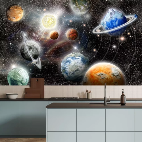 Fotobehang Planeten van het zonnestelsel
