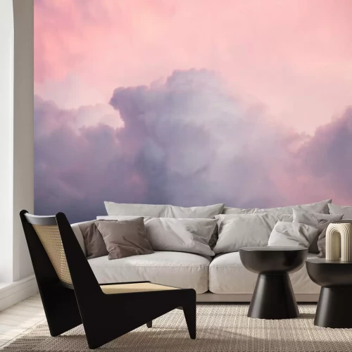 Fotobehang Avondhemel met wolken