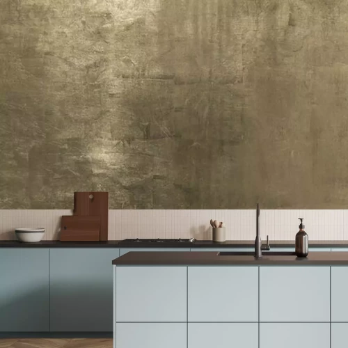 Fotobehang Onregelmatige metaalstructuur