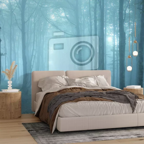 Fotobehang Bas-reliëfs op de kerk