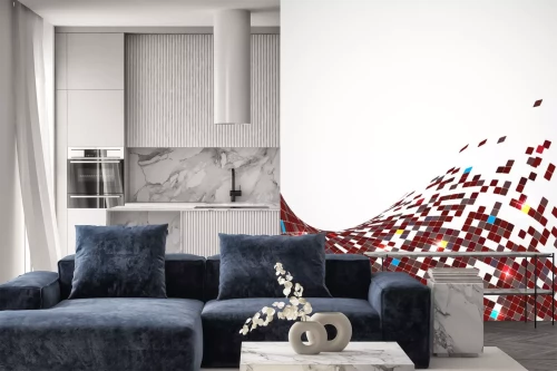 Visualisatie van het product