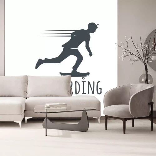 Sticker Set van skateboarden etiketten, insignes en design-elementen