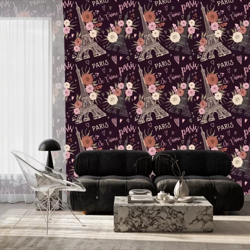 Behang Parijs.