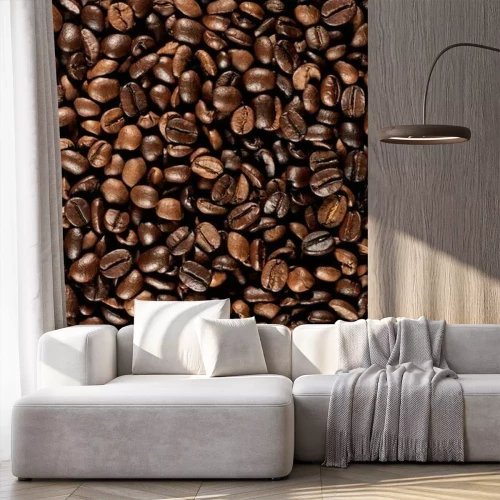 Fotobehang Geroosterde koffiebonen
