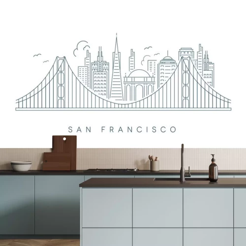 Sticker SAN FRANCISCO HORIZON