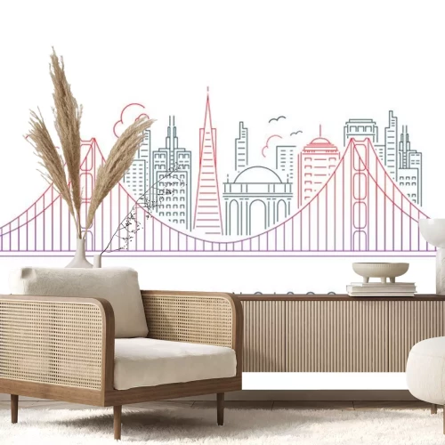 Sticker SAN FRANCISCO HORIZON