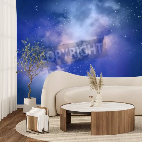 Fotobehang Sterren en wolken