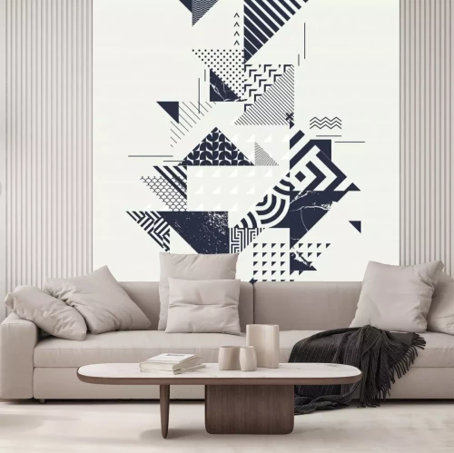 Fotobehang Minimalisme met geometrische patronen