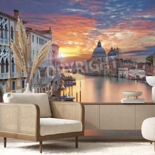 Fotobehang Zonsopgang in Venetië