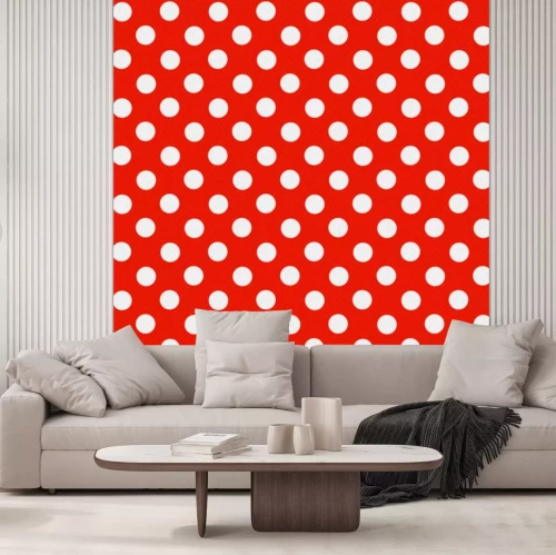 Sticker Naadloze Patroon van de Stip