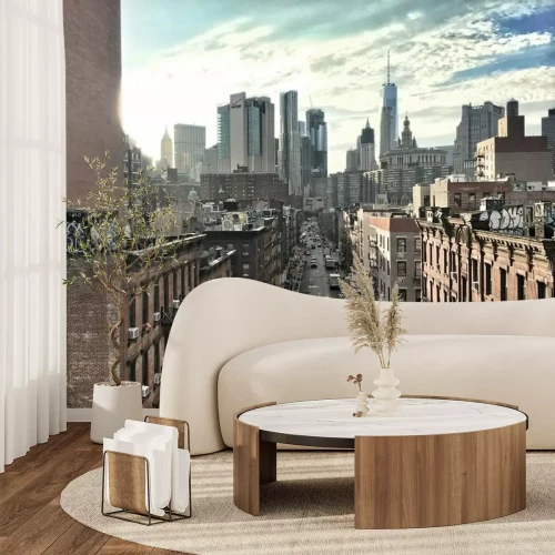 Fotobehang Oude gebouwen van New York