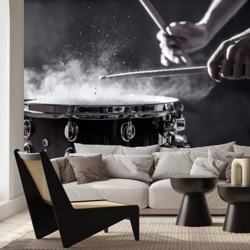 Fotobehang Rock and roll drumstel