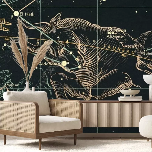 Fotobehang Stier horoscoop sterren