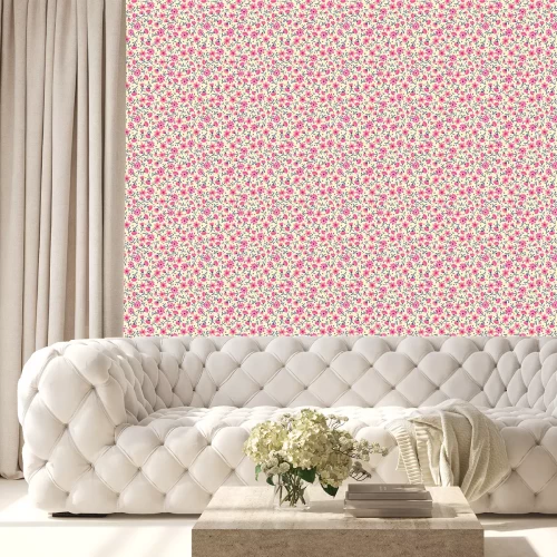 Behang Leuke Bloemen patroon.