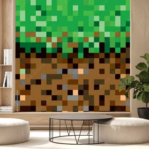 Fotobehang Grafische kleurrijke textuur