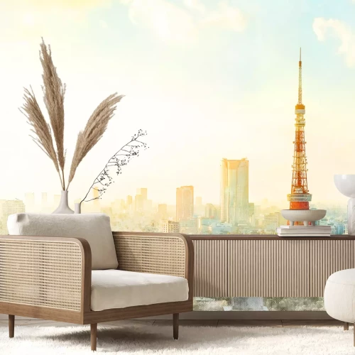 Fotobehang Tokyo Tower in Azië