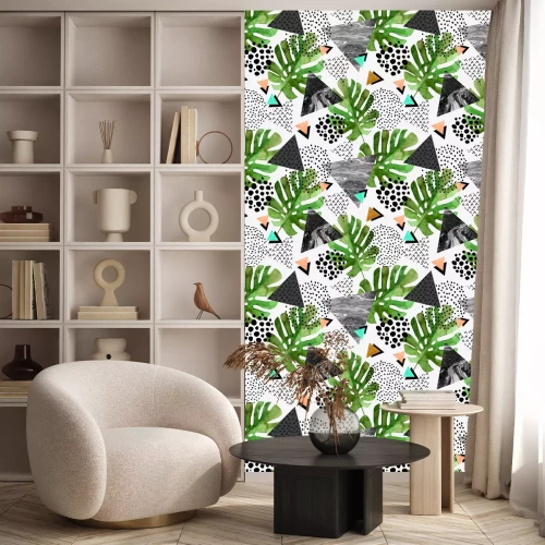 Behang Een geometrische kijk op de natuur