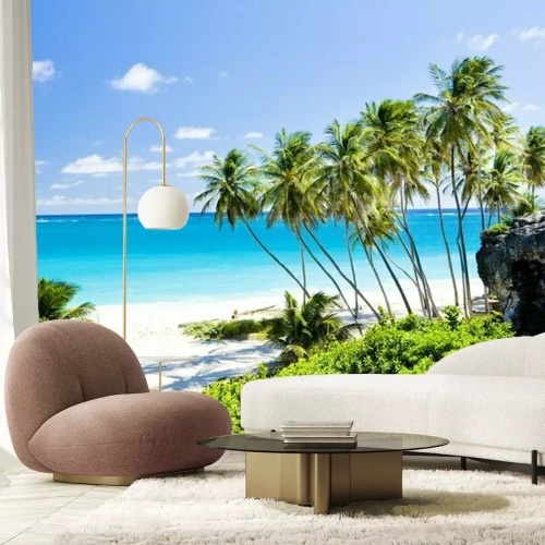 Fotobehang Caraïben en turquoise zee