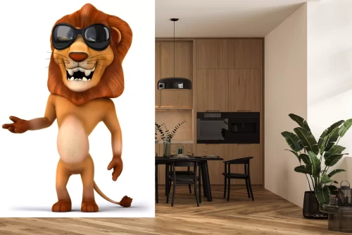 Visualisatie van het product