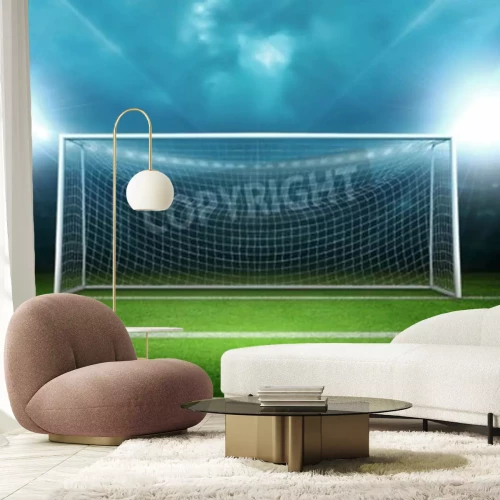 Fotobehang Strafschop in de wedstrijd